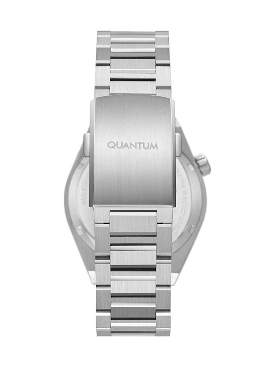 Quantum Men's Watch Automatic with Silver Metal Bracelet