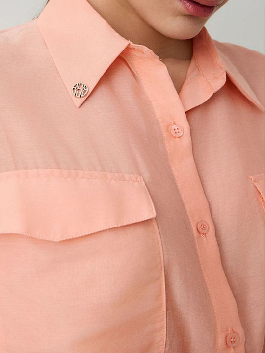 Women's Short Sleeve Shirt Shomon