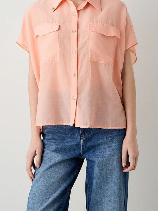 Women's Short Sleeve Shirt Shomon
