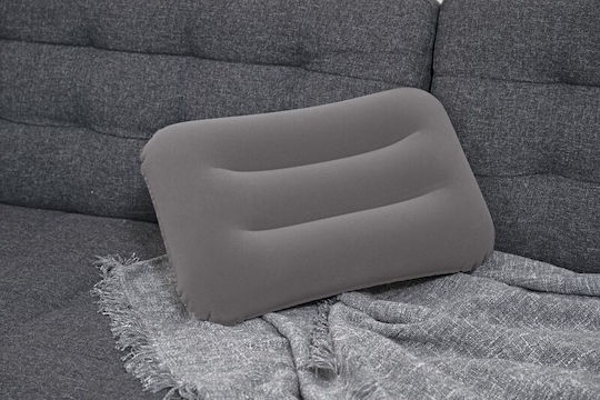Bestway Inflatable Camping Pillow Grey 42x26cm