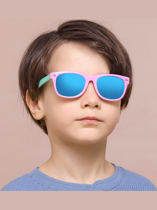 Techsuit 3-8 Years Kids Sunglasses Polarized Orange KF2327093
