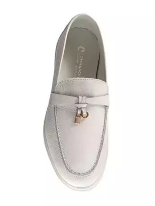 Men's Moccasins White