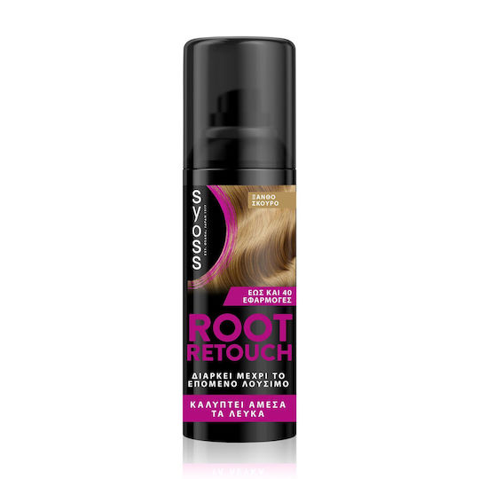Syoss Root Retouch Βαφή Μαλλιών Ξανθό Σκούρο 120ml