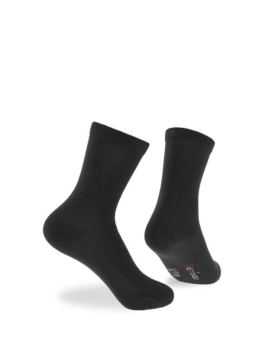 Walk Kids' Socks Knee-High Black 3 Pairs