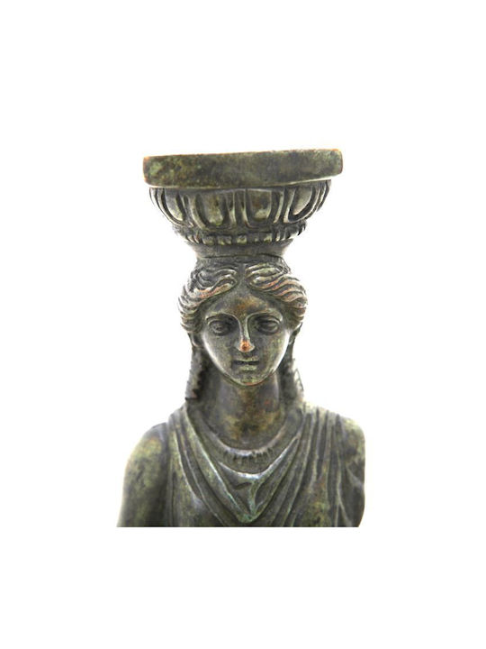 Bronzene Karyatide-Statue
