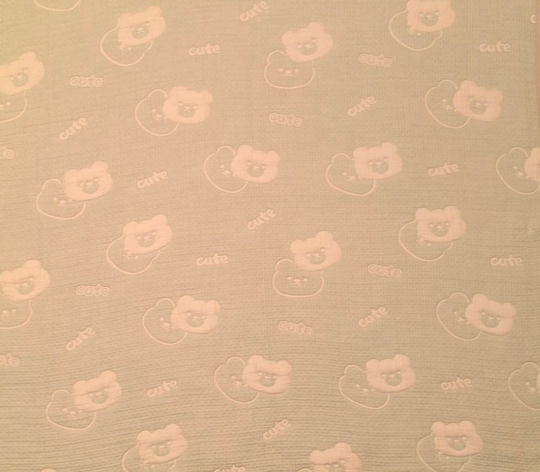 Pătură pentru bebeluși Față și spate Bumbac Mint 100x110cm
