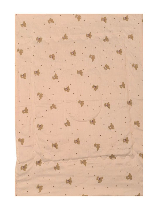 Завивка за бебешко легло Mia Home Bubbles Екрю 110x140