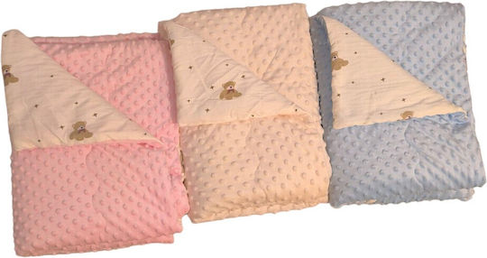 Pilotă pentru bebeluși Mia Home Bubbles Ecru 110x140