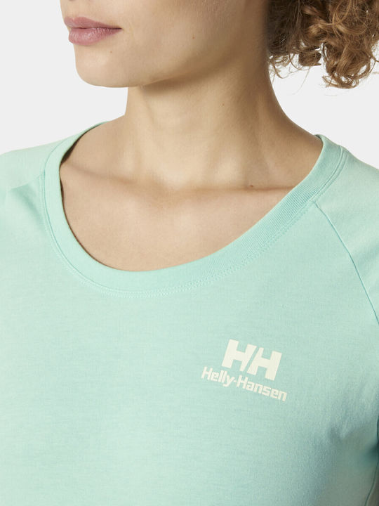 Nord Graphic Drop Women's Athletic T-shirt Lagoon