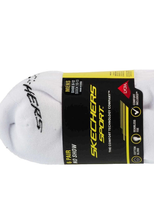 Skechers Sportsocken Weiß 6 Paare