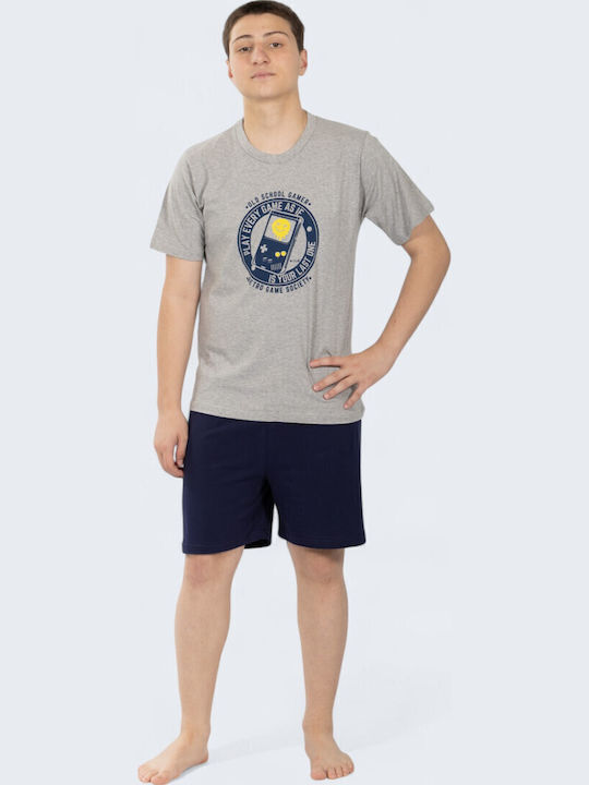 Nina Club Kids' Pajamas Summer Gray