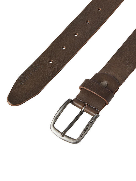 Wide Men's Belt Leather Castlerock