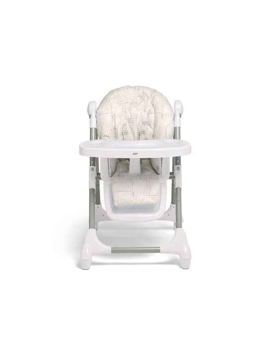 Mamas & Papas Snax Beiges Klappbarer Baby Hochstuhl