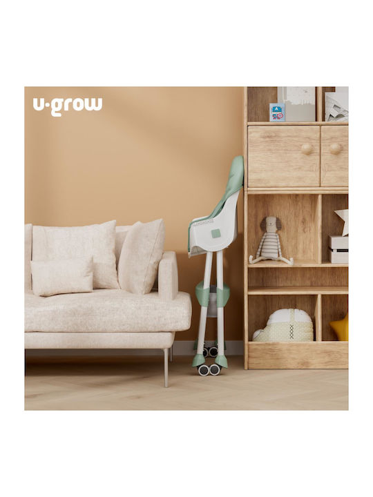 U-Grow Αναδιπλούμενο Καρεκλάκι Φαγητού 2 in 1 Πράσινο