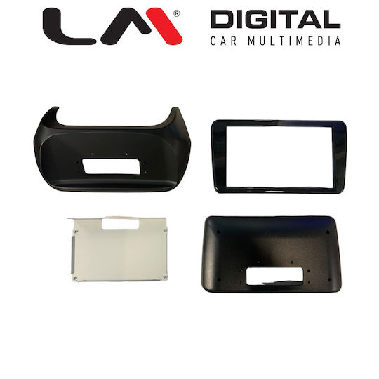 LM Digital Ηχοσύστημα Αυτοκινήτου για Peugeot Bipper Fiat Fiorino Citroen Nemo 2008> (Bluetooth/USB/WiFi/GPS/Apple-Carplay/Android-Auto)