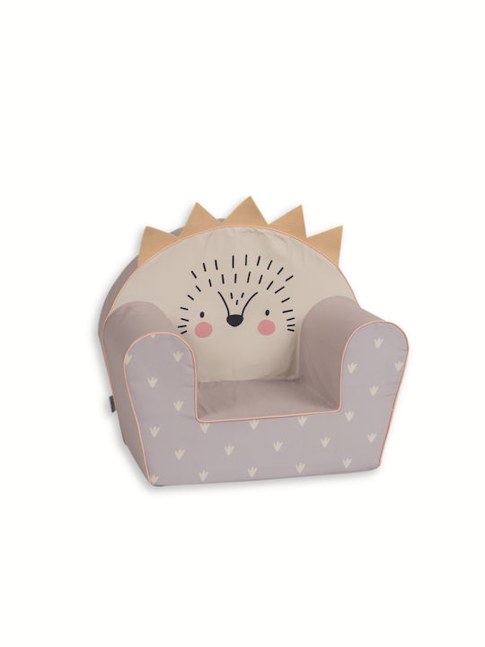 Kids Armchair with Armrests Gray 42x52x32cm