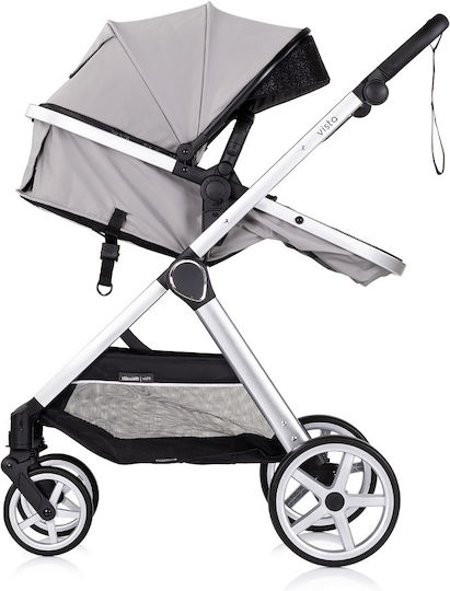 Chipolino Бебешка количка 2 в 1 Сив 22кг