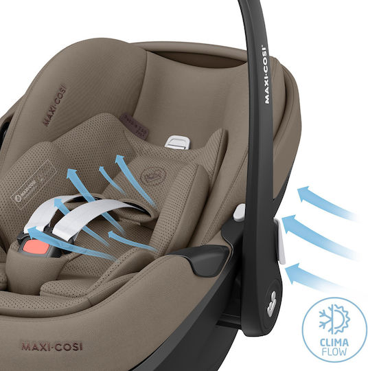 Maxi-Cosi Pebble 360 Pro2 Baby Car Seat i-Size with Isofix Twillic Truffle