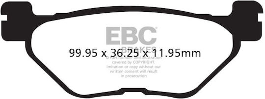 EBC Motorcycle Brake Pads Rear