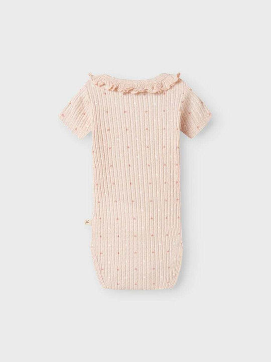 Lil' Atelier Baby-Strampler Pfirsich Blush