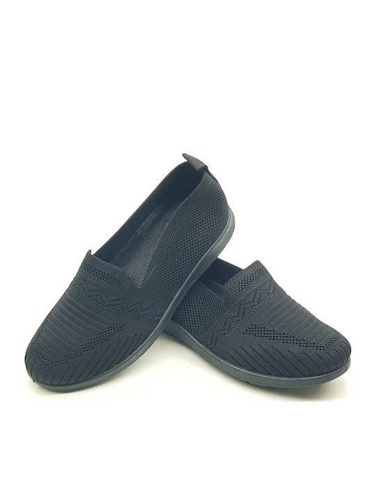 Women's Canvas Slip-Ons Black