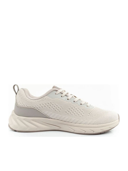 Nhekkar Damen Sneakers Beige