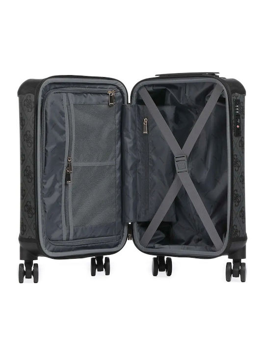 Guess Berta Valiză De Călătorie De Cabină Gri Cu 4 Roți Înălțime 53cm
