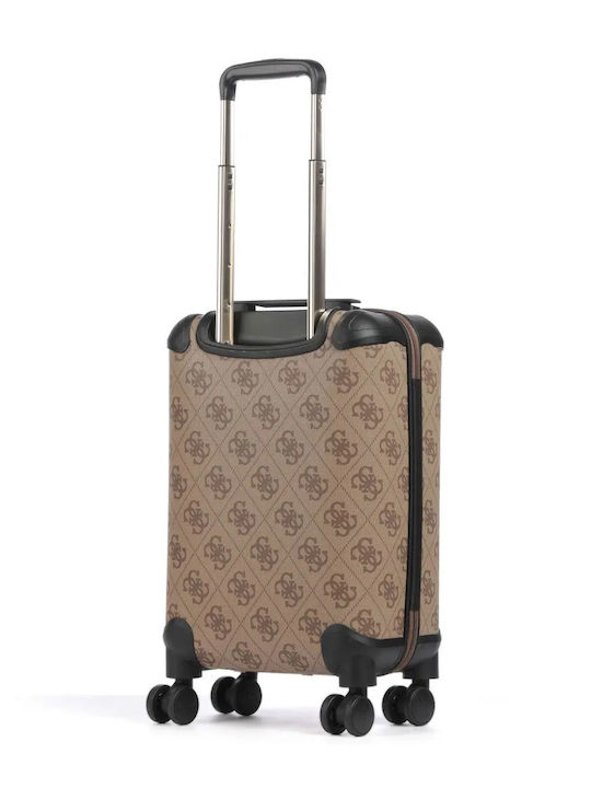 Guess Berta Kabinenreisekoffer Brown mit 4 Räder Höhe 53cm