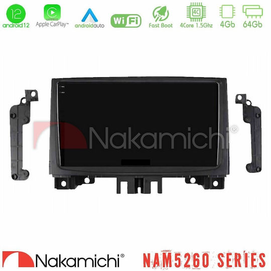 Nakamichi Nam5260 Series Mercedes Sprinter VW Crafter 2006-2018 4Core Android 12 4+64GB Navigation Multimedia Tablet 9 Inch CarPlay & Android Auto