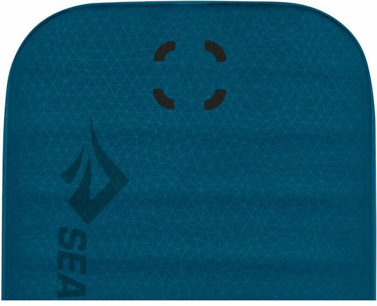 Sea to Summit Comfort Deluxe Αυτοφούσκωτο Μονό Υπόστρωμα Camping Μπλε