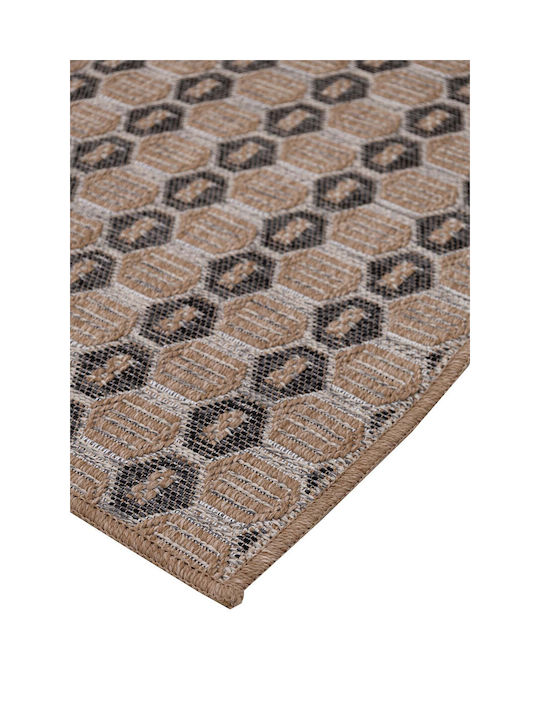 Royal Carpet Craft 155 Anti-slip Rug Outdoor Rectangular Wicker Beige