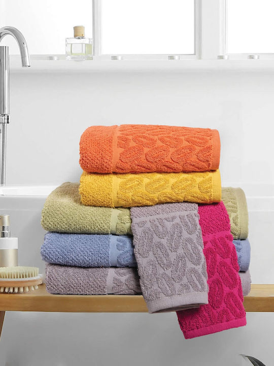 Das Home Bath Towel Set 3pcs 0784 Ochre Weight 550gr/m²