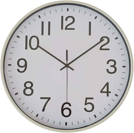 Ankor Wanduhr Kunststoff Beige 40.6x4.4cm Verschiedene Farben) Ankor Wanduhr Kunststoff Beige 40.6x4.4cm Verschiedene Farben)