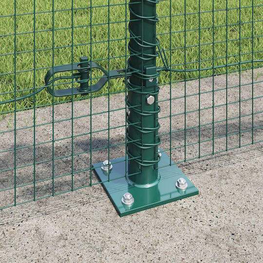 vidaXL Wire Fencing Green 0.4x10m