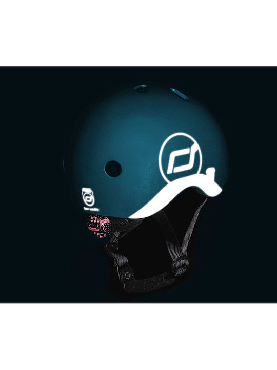 Scoot & Ride Reflective Forest Παιδικό Κράνος για Πατίνι Πράσινο