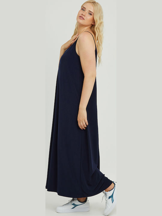 Rochie De Vară Maxi Albastră