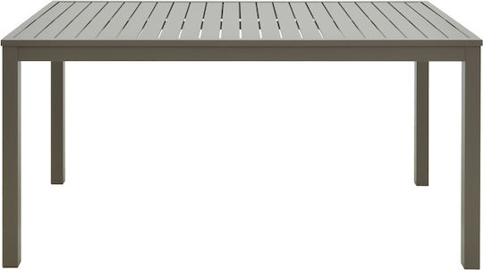 Masă Kliton 150x80x74buc Champagne shade