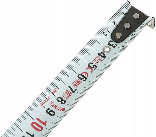Tvardy Banda de măsurat cu magnet 16mm x 3m