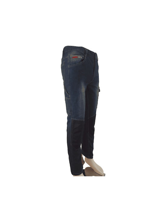 Python Stretch Verstärkung 40886 Arbeitshose Blau