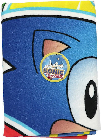Sonic Kids' Beach Towel Microfiber Fast Dry 70x140cm Ye18226 Multicolor 70x140cm
