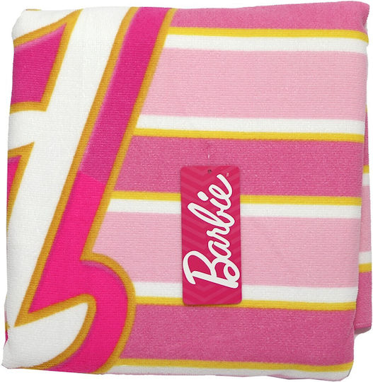 Barbie Strandtuch Mikrofaser Schnell Trocknend 90x170cm Ye37018 Rosa 90x170cm