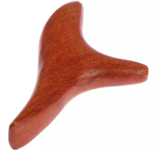 Ξύλινο Εργαλείο Ρεφλεξολογίας Point Massage Triangle Gua Sha