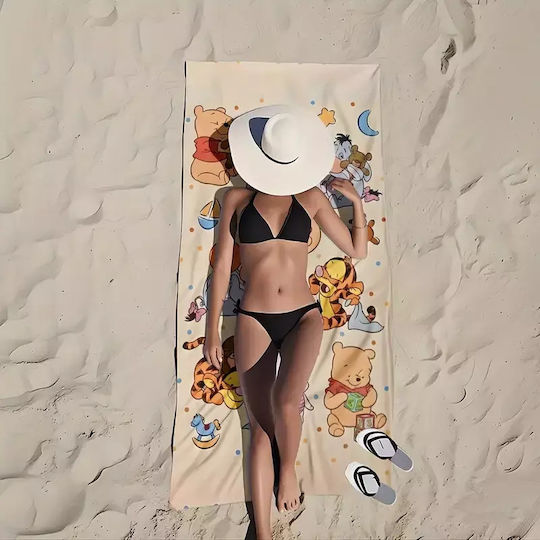 Πετσέτα Θαλάσσης Winnie Cream