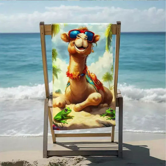 By Queen Beach Towel Brown 140x70cm.