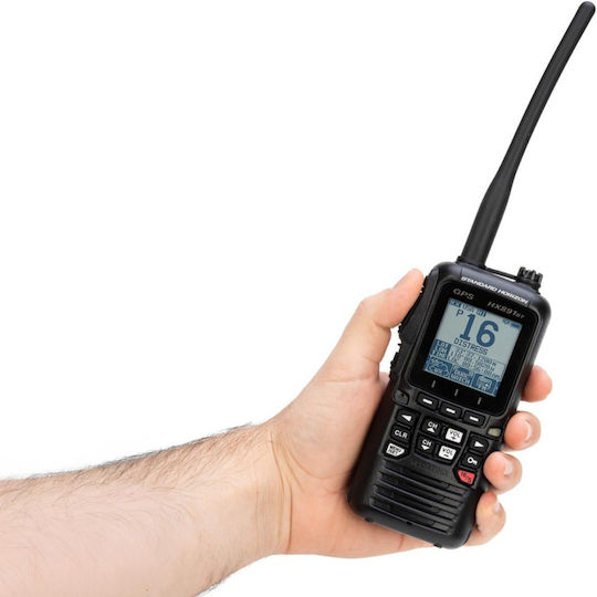 Standard Horizon HX891BT Transmițător Wireless VHF Marine 6W cu Ecran Monocrom