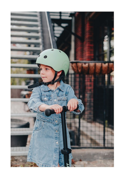Scoot & Ride Παιδικό Κράνος για Ποδήλατο & Πατίνι Πράσινο