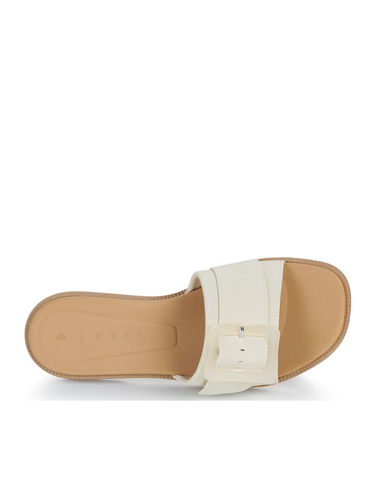 Flache Sandalen für Damen in Beige Farbe