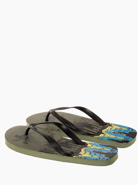 Men's Flip Flops Green