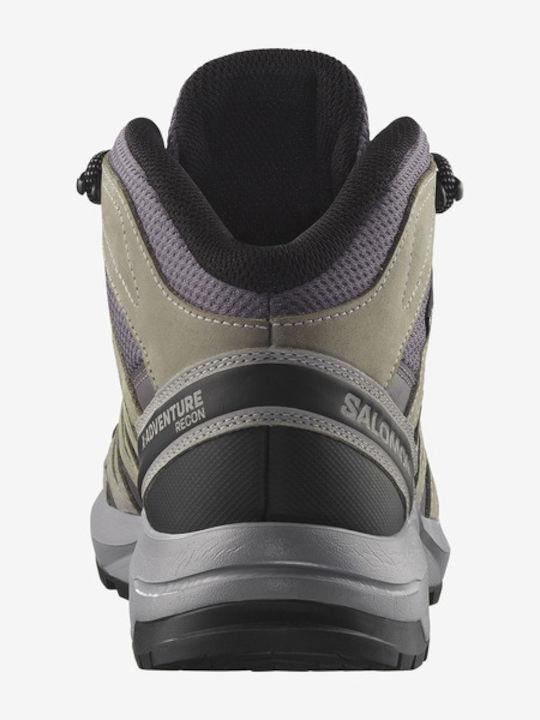 Salomon X-adventure Recon Women's Hiking Boots Waterproof with Gore-Tex Membrane Gray