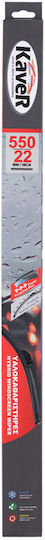 Kaver Hybrid Flat Driver Car Wiper 550mm Universal KAVWIP550